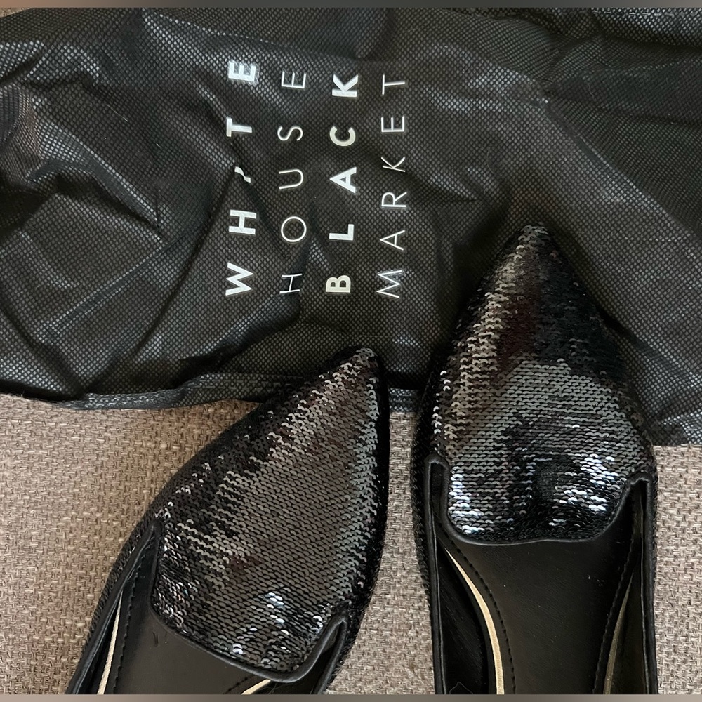 White House Black Market Starla Black Flat shoe